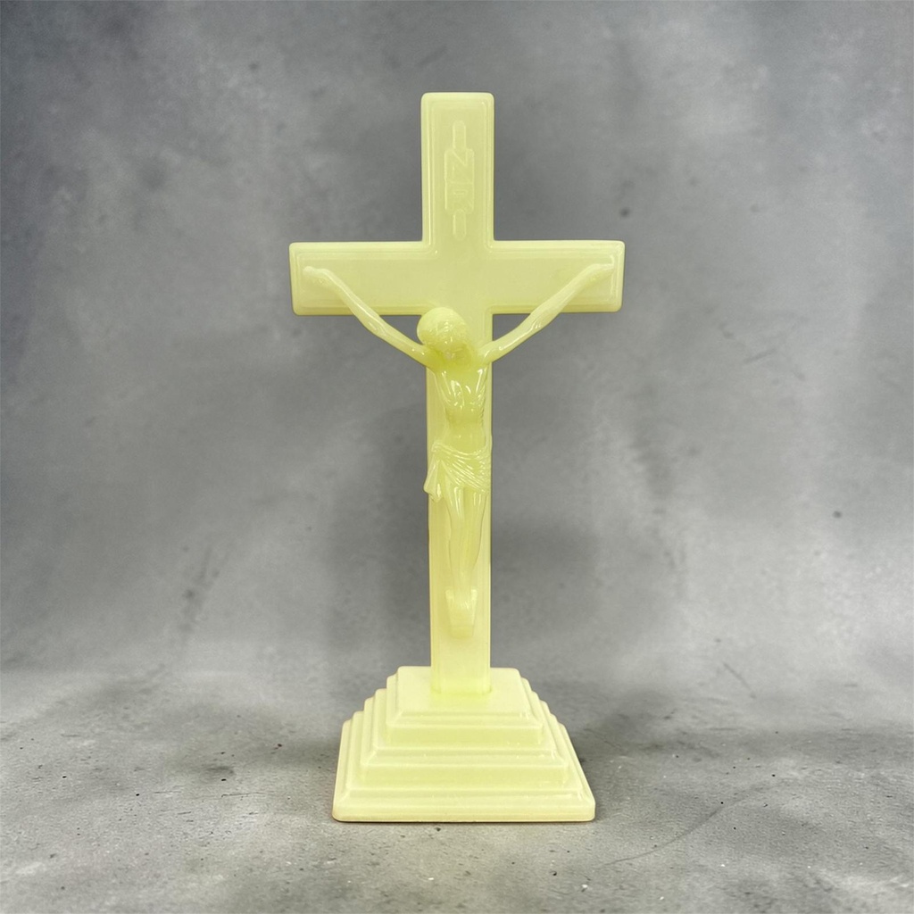 Glow-in-the-dark plastic crucifix