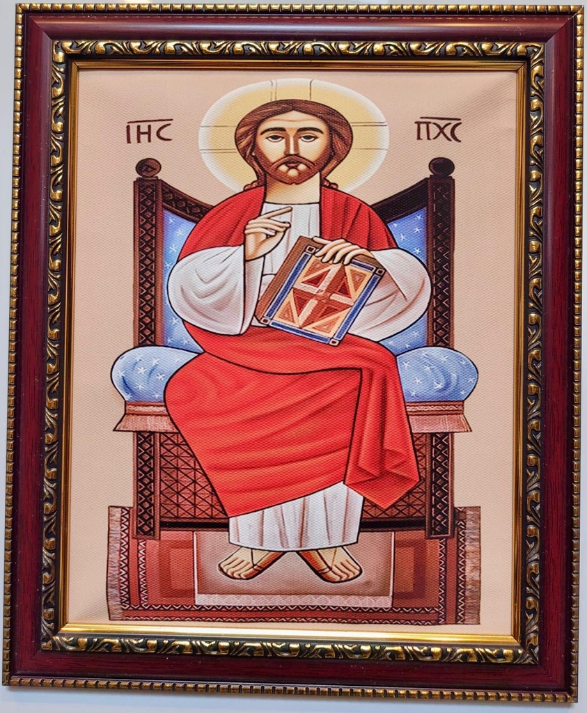 Lord Jesus Sitting on the Throne (Pantokrator)