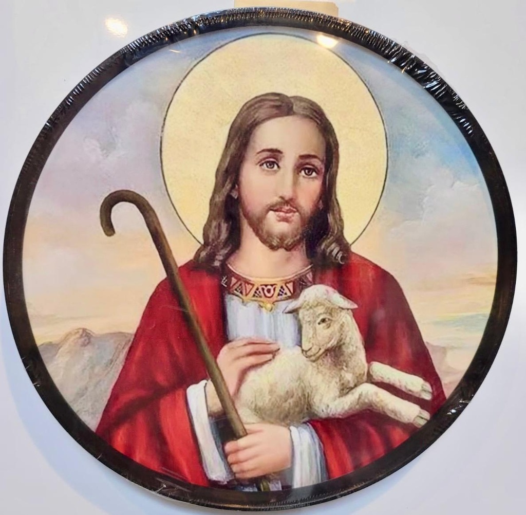 Circular Jesus Picture